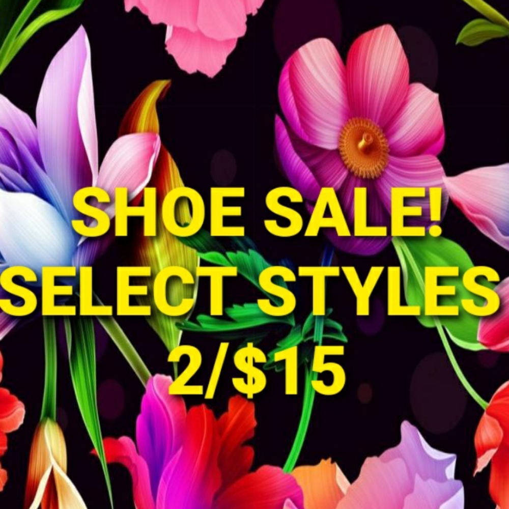 SHOE SALE!!!